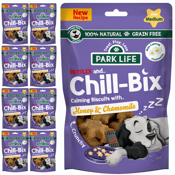 8 PACK Chill Bix Honey Chamomile 8x100g Park life.dog