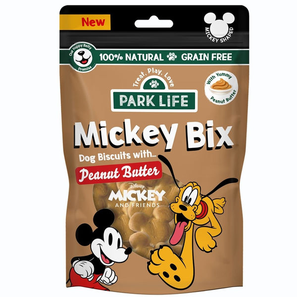 Mickey Bix Peanut Butter 100g Park life.dog