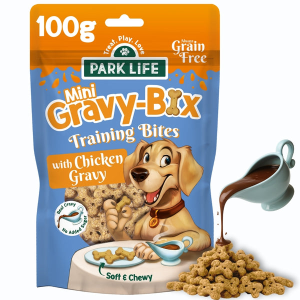 SINGLE Gravy-Bix MINI Chicken 100g (Small/Training Treat)