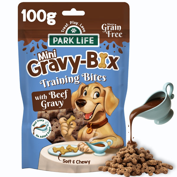 SINGLE Gravy-Bix MINI Beef 100g (Small/Training Treats)