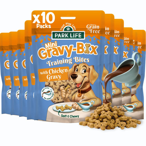 Gravy-Bix Chicken Mini/Training Treat 80g Case of 10 Packs