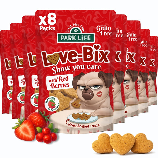 8 PACK Love-Bix with Red Berries 8x100g