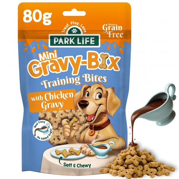 SINGLE Gravy-Bix MINI Chicken 80g (Small/Training Treat)