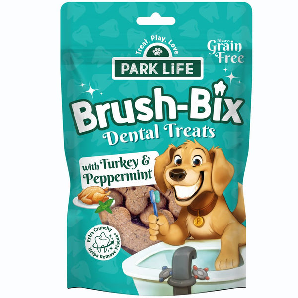 SINGLE Brush-Bix Turkey & Peppermint 100g