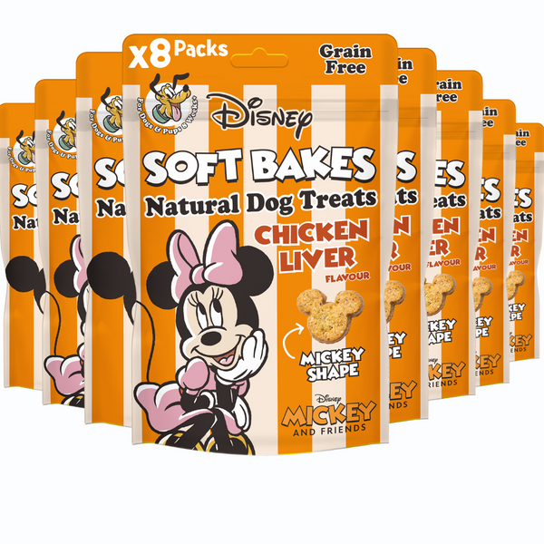 Disney Soft Bakes Chicken & Liver 100g x8 pks