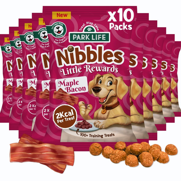 10 PACK Nibbles Maple Bacon Flavour 80g