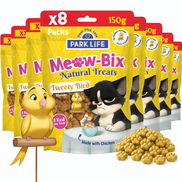 8 PACK Meow-Bix Tweety Bird Flavour XXL 8x150g