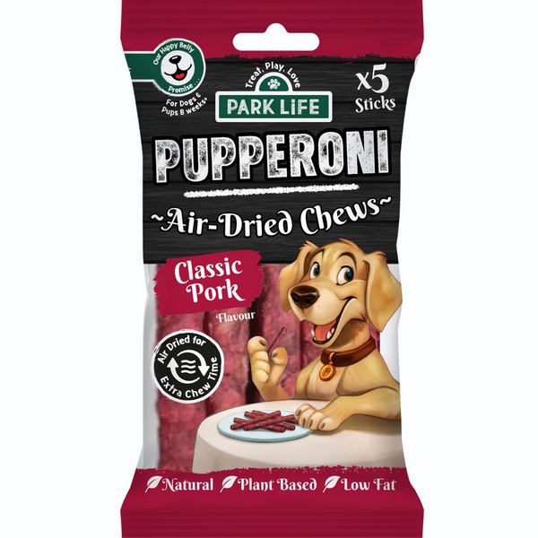 SINGLE PACK Pupperoni Classic Pork Flavour 70g
