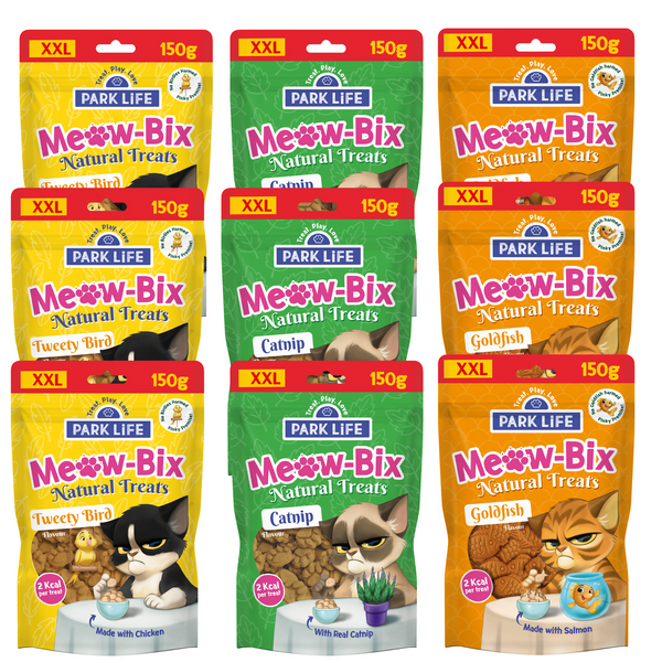 Meow-Bix Variety Bundle XXL 150g 9 PACK