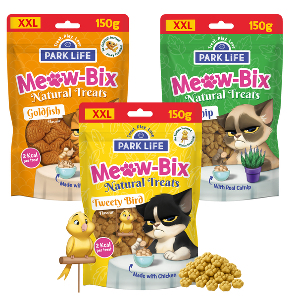 Meow-Bix Pack of 3 Bundle XXL 150g